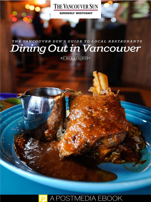 Cover image for Dining Out in Vancouver